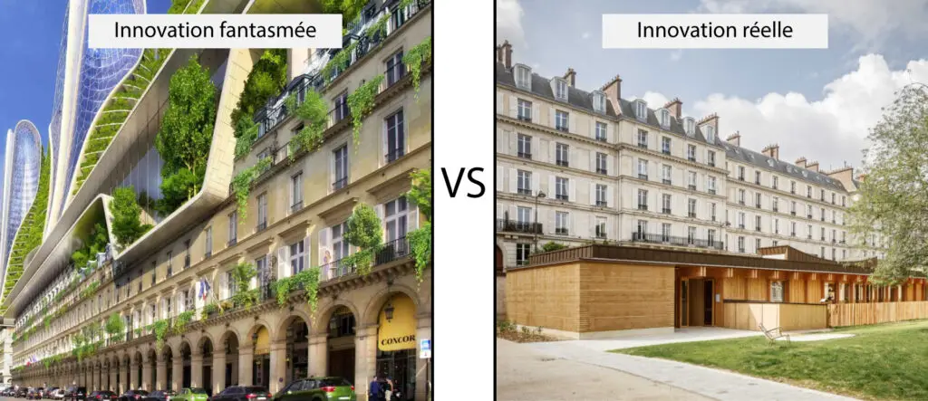 Innovation architecturale durable avec façade en bois écologique