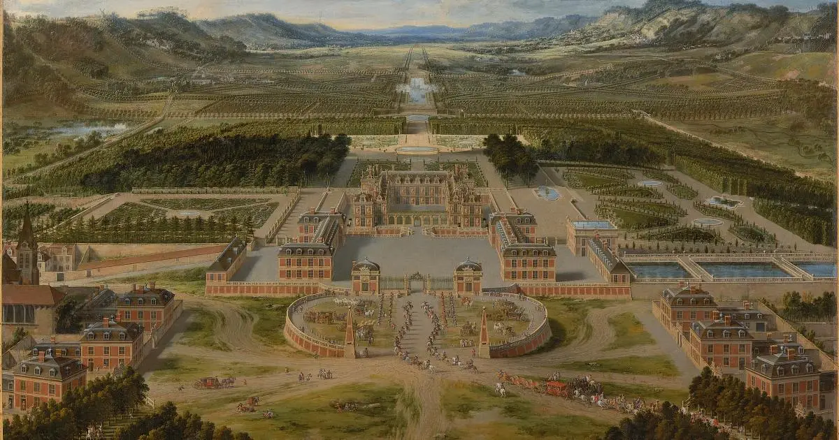 Perspective du château de Versailles