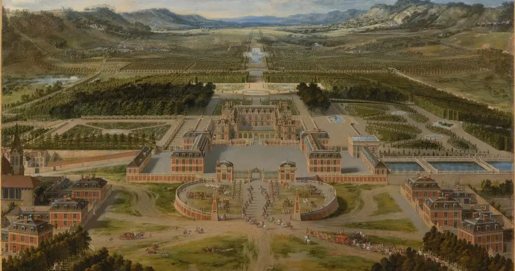 Perspective du château de Versailles